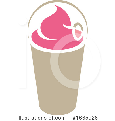 Royalty-Free (RF) Milkshake Clipart Illustration by cidepix - Stock Sample #1665926