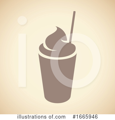 Royalty-Free (RF) Milkshake Clipart Illustration by cidepix - Stock Sample #1665946
