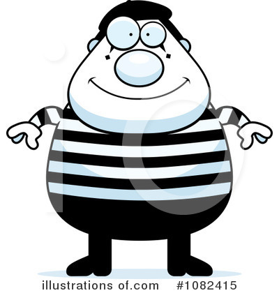 Royalty-Free (RF) Mime Clipart Illustration by Cory Thoman - Stock Sample #1082415