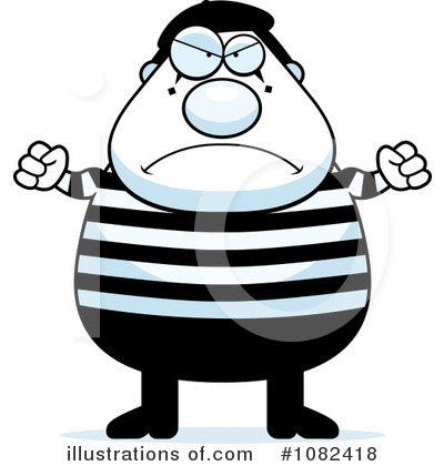 Royalty-Free (RF) Mime Clipart Illustration by Cory Thoman - Stock Sample #1082418