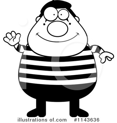 Mime Clipart #1143636 by Cory Thoman