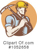 Miner Clipart #1052658 by patrimonio