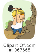 Miner Clipart #1067665 by BNP Design Studio