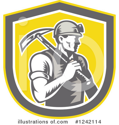 Miner Clipart #1242114 by patrimonio