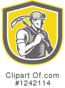 Miner Clipart #1242114 by patrimonio