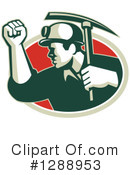 Miner Clipart #1288953 by patrimonio