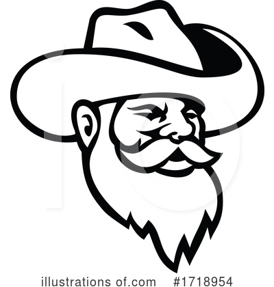 Cowboy Hat Clipart #1718954 by patrimonio