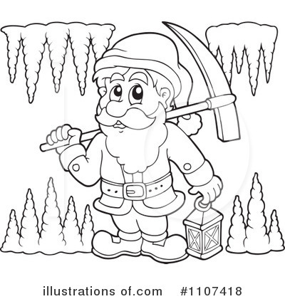 Royalty-Free (RF) Mining Clipart Illustration by visekart - Stock Sample #1107418