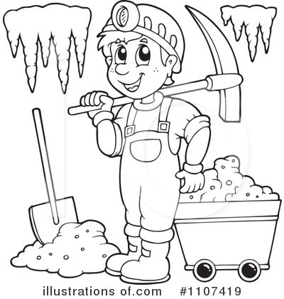 Mining Clipart #1107419 by visekart