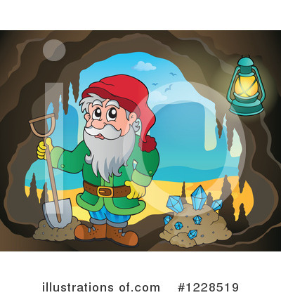 Royalty-Free (RF) Mining Clipart Illustration by visekart - Stock Sample #1228519