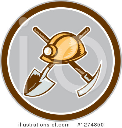 Royalty-Free (RF) Mining Clipart Illustration by patrimonio - Stock Sample #1274850