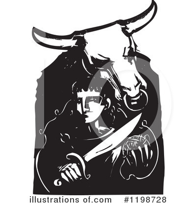 Minotaur Clipart #1198728 by xunantunich