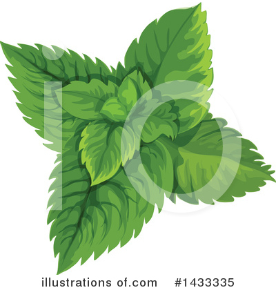 Royalty-Free (RF) Mint Clipart Illustration by Vector Tradition SM - Stock Sample #1433335