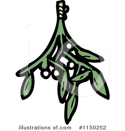Mistletoe Clipart #1150252 by lineartestpilot