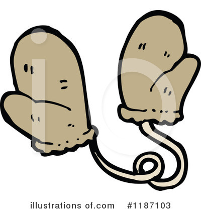 Royalty-Free (RF) Mittens Clipart Illustration by lineartestpilot - Stock Sample #1187103