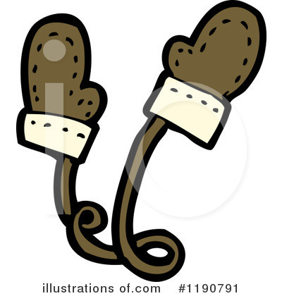 Royalty-Free (RF) Mittens Clipart Illustration by lineartestpilot - Stock Sample #1190791