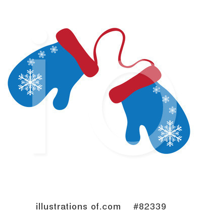 Royalty-Free (RF) Mittens Clipart Illustration by Pams Clipart - Stock Sample #82339