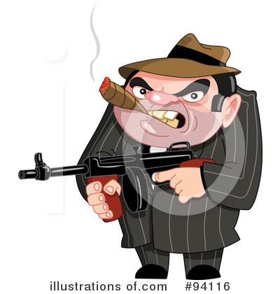 Mobster Clipart #94116 by yayayoyo