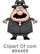 Mobster Clipart #94466 by Cory Thoman