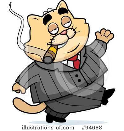 Mobster Clipart #94688 by Cory Thoman