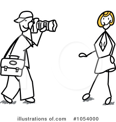 Royalty-Free (RF) Model Clipart Illustration by Frog974 - Stock Sample #1054000