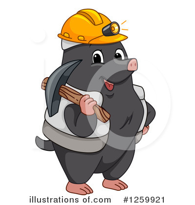 Royalty-Free (RF) Mole Clipart Illustration by BNP Design Studio - Stock Sample #1259921