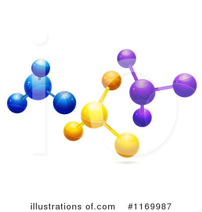 Royalty-Free (RF) Molecule Clipart Illustration by elaineitalia - Stock Sample #1169987