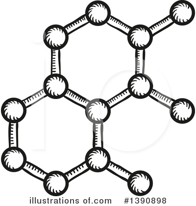 Molecules Clipart #1390898 by Vector Tradition SM