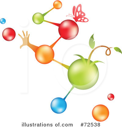Royalty-Free (RF) Molecule Clipart Illustration by cidepix - Stock Sample #72538