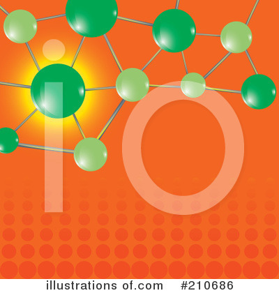 Royalty-Free (RF) Molecules Clipart Illustration by MilsiArt - Stock Sample #210686