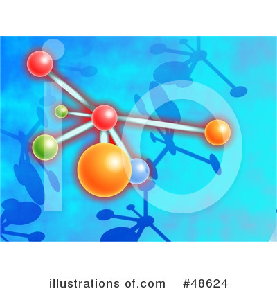 Royalty-Free (RF) Molecules Clipart Illustration by Prawny - Stock Sample #48624