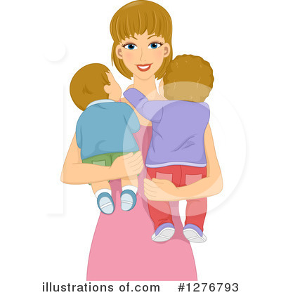 Royalty-Free (RF) Mom Clipart Illustration by BNP Design Studio - Stock Sample #1276793