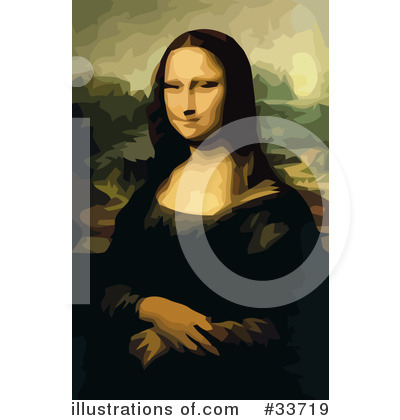 Mona Lisa Clipart #33719 by JVPD