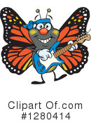 Monarch Clipart #1280414 by Dennis Holmes Designs