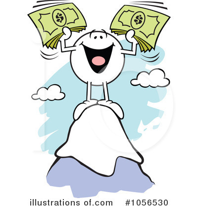 Royalty-Free (RF) Money Clipart Illustration by Johnny Sajem - Stock Sample #1056530