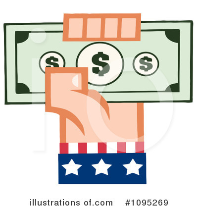 Cash Clipart #1095269 by Hit Toon