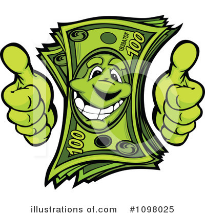 Royalty-Free (RF) Money Clipart Illustration by Chromaco - Stock Sample #1098025