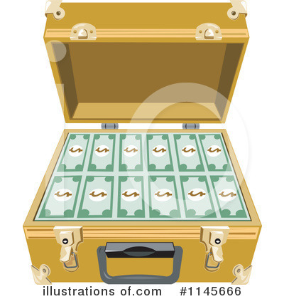 Royalty-Free (RF) Money Clipart Illustration by patrimonio - Stock Sample #1145666