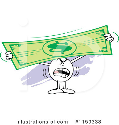 Royalty-Free (RF) Money Clipart Illustration by Johnny Sajem - Stock Sample #1159333
