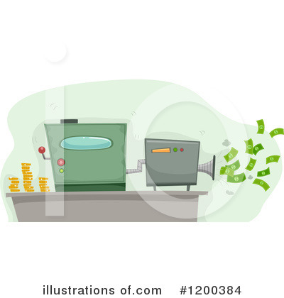 Coins Clipart #1200384 by BNP Design Studio