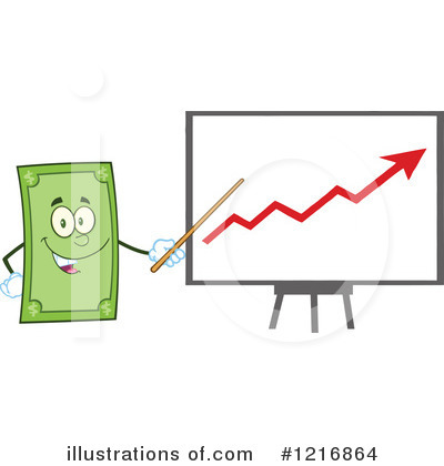 Royalty-Free (RF) Money Clipart Illustration by Hit Toon - Stock Sample #1216864