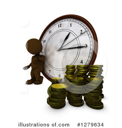 Time Clipart #1279634 by KJ Pargeter
