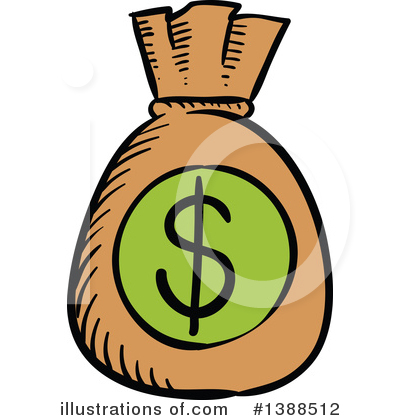 Royalty-Free (RF) Money Clipart Illustration by Vector Tradition SM - Stock Sample #1388512