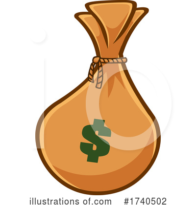 Royalty-Free (RF) Money Clipart Illustration by Hit Toon - Stock Sample #1740502
