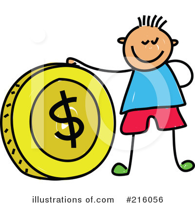 Royalty-Free (RF) Money Clipart Illustration by Prawny - Stock Sample #216056