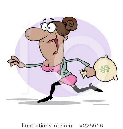 Royalty-Free (RF) Money Clipart Illustration by Hit Toon - Stock Sample #225516