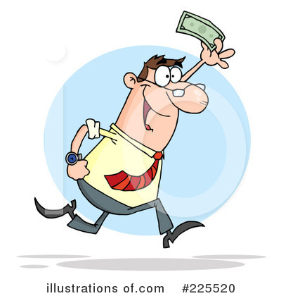 Royalty-Free (RF) Money Clipart Illustration by Hit Toon - Stock Sample #225520