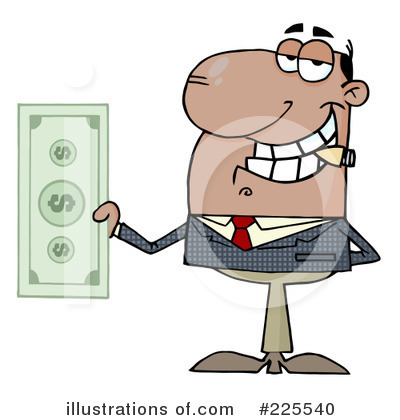 Royalty-Free (RF) Money Clipart Illustration by Hit Toon - Stock Sample #225540