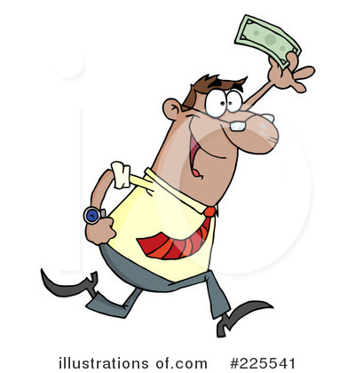 Royalty-Free (RF) Money Clipart Illustration by Hit Toon - Stock Sample #225541