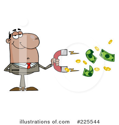 Royalty-Free (RF) Money Clipart Illustration by Hit Toon - Stock Sample #225544